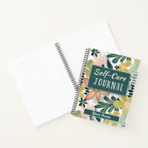 Floral Self-Care Journal: A Journey to Wellness