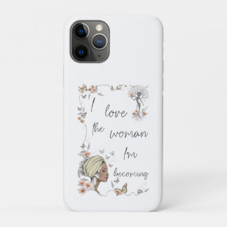 Floral Self Love Gift for Women iPhone 11 Pro Case