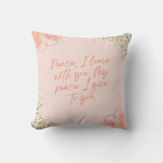 Floral Sentiments: "A Piece I Leave with You" Pill Cushion