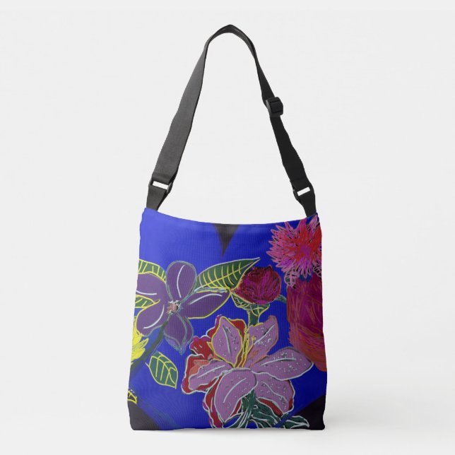 Floral Sessions Crossbody Bag (Front)