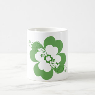 Floral Shamrocks Mug
