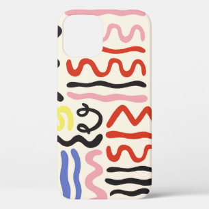 Floral Shawl: Square Paisley Ornament iPhone 12 Case