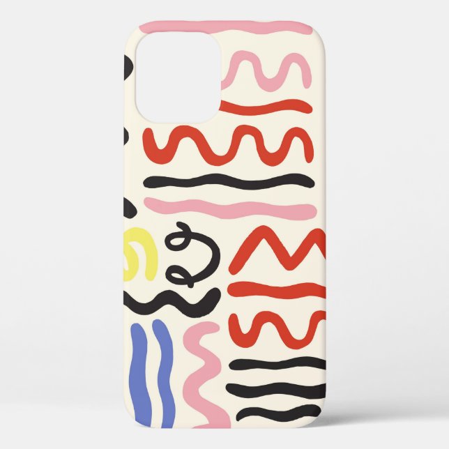 Floral Shawl: Square Paisley Ornament Case-Mate iPhone Case (Back)