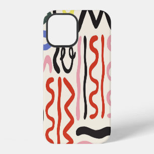 Floral Shawl: Square Paisley Ornament iPhone 12 Case