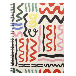 Floral Shawl: Square Paisley Ornament Notebook