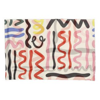 Floral Shawl: Square Paisley Ornament Pillowcase