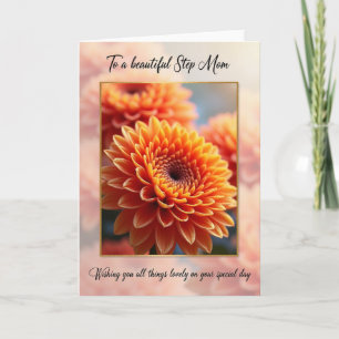 Floral Shimmer Greeting Card