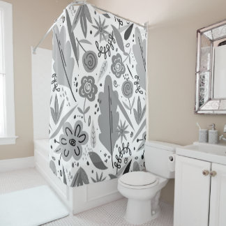 Floral Shower Curtains