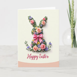 Floral Silhouette Celebration Card