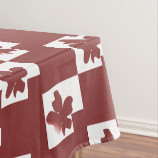 Floral silhouette pattern. tablecloth