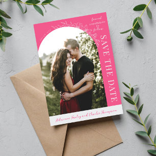 Floral Simplicity 1 Carnation Save The Date