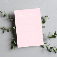 Floral Simplicity 2 Primrose Minimalist Wedding