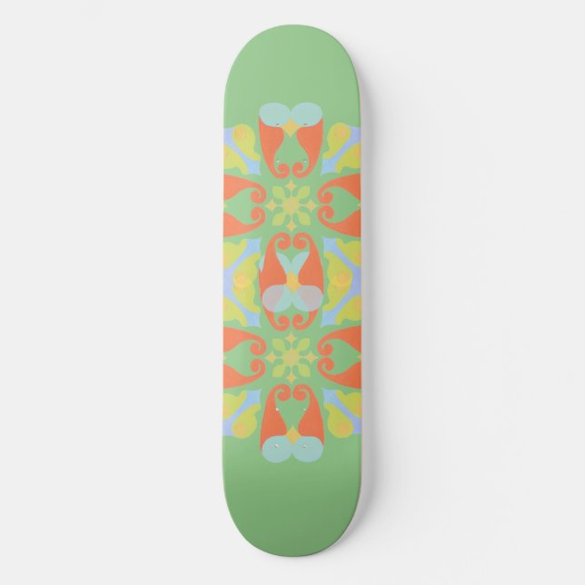 Floral Skateboard (Front)