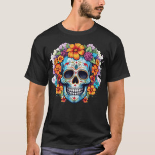 Floral Skull 11 T-Shirt