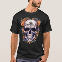 Floral Skull 18