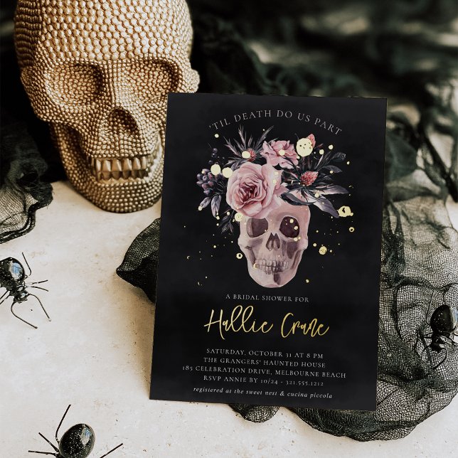 Floral Skull Halloween Bridal Shower (Creator Uploaded)