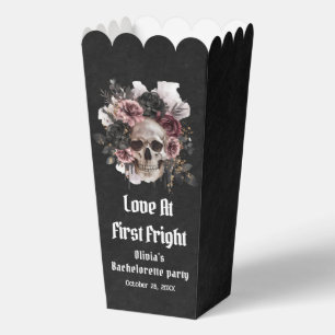 Floral Skull Love At First Fright Bachelorette Favour Box