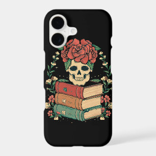 Floral Skull on your Books