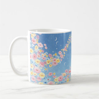 Floral Sky Mug for Gifts