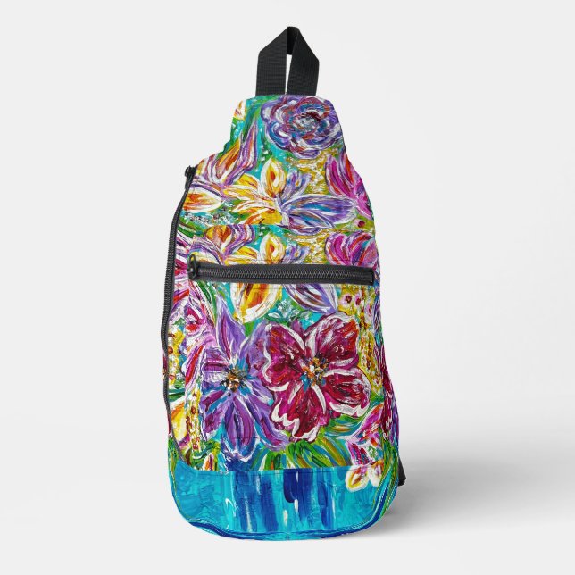 Floral Sling Bag (Front)