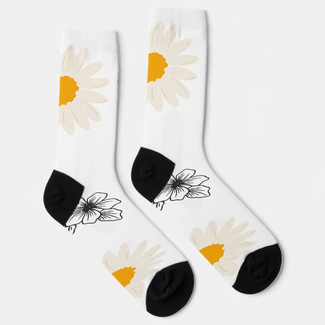 Floral Socks (Right)