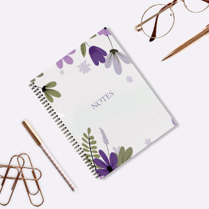 Floral Spiral Bound Notebook