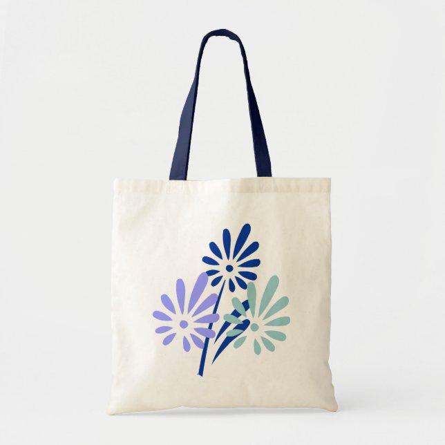 Floral Splashes Tote Bag (Front)