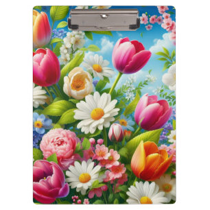 Floral/spring artwork  clipboard