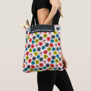 Floral Spring Daffodil Blooms Tote Bag