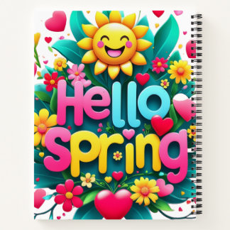 Floral Spring Notebook