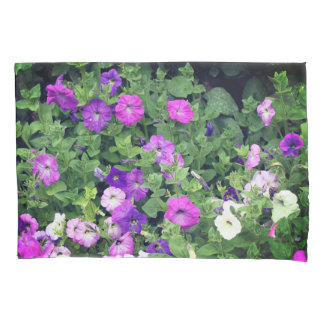 Floral Spring Summer Decor Petunia Flowers Cute Pillowcase
