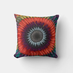 Floral Spring Watercolor Artistic Floral Pattern Cushion