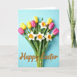 Floral Springtime Celebration Card