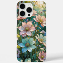 Floral Stained Glass Design