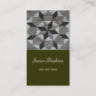Floral Star Business Card