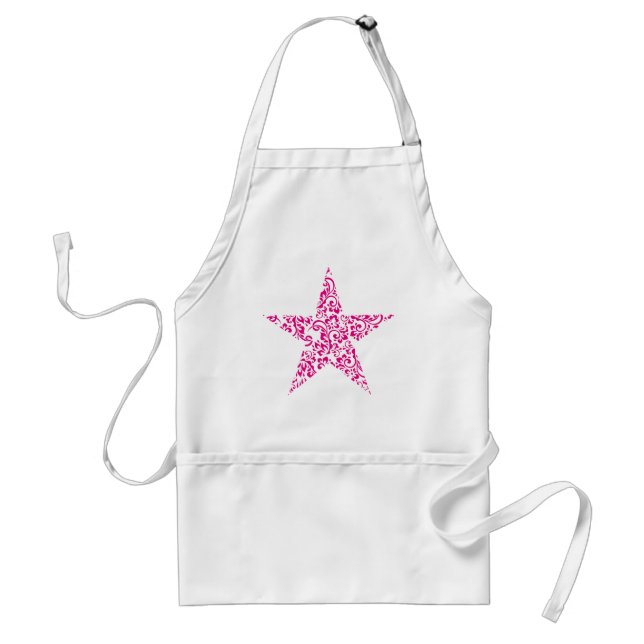 floral star standard apron (Front)