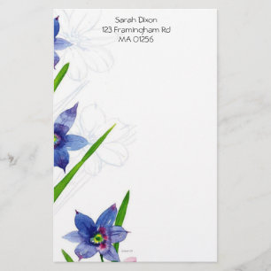 Floral Stationary Stationery