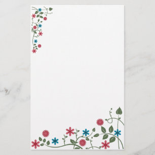 Floral Stationery
