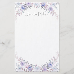 Floral Stationery