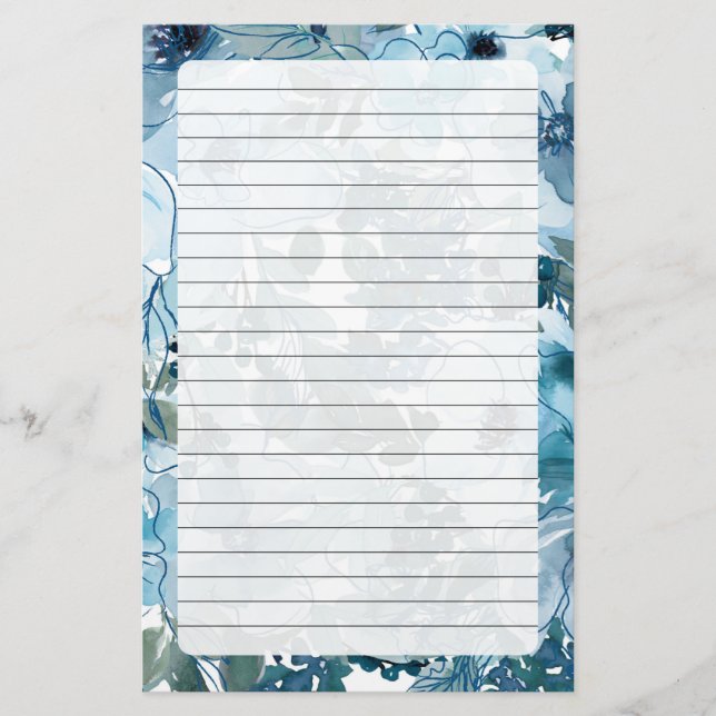 Floral Stationery (Front)