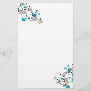 Floral Stationery
