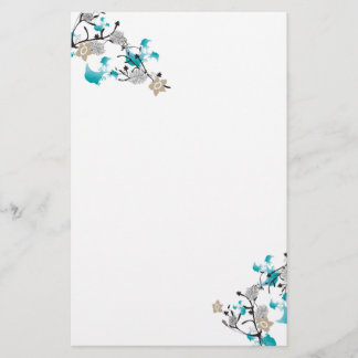 Floral Stationery
