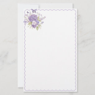 Floral Stationery Paper