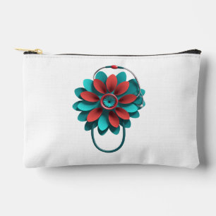 Floral Stethoscope Design – Unique Medical & Healt Accessory Pouch