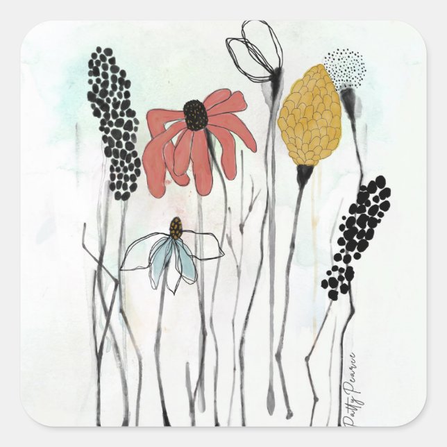 Floral Stickers (Front)