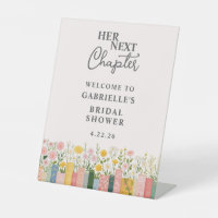 Floral Storybook Her Next Chapter Bridal Shower 