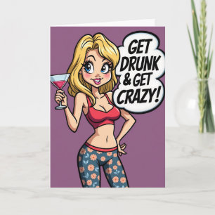 Floral Style Birthday Card