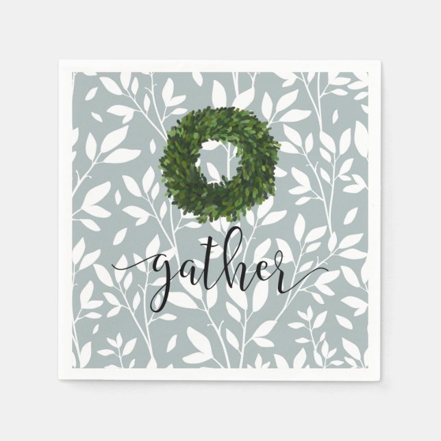 Floral Stylish Napkin (Front)