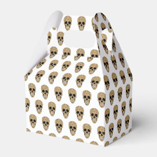 Floral Sugar Skull Dia de los Muertos Favour Box