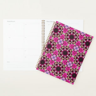 Floral summer pattern planner